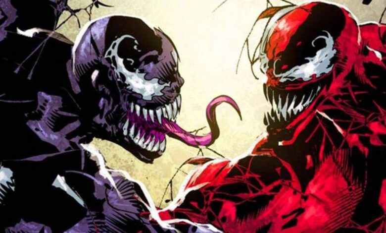 El cosplay de Venom & Carnage Body Paint de alguna manera hace que los simbiontes sean aún más aterradores