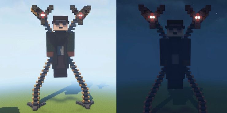 El jugador de Minecraft construye el Doc Ock de Spider-Man con una precisión impresionante 2 El jugador de Minecraft construye el Doc Ock de Spider Man.5