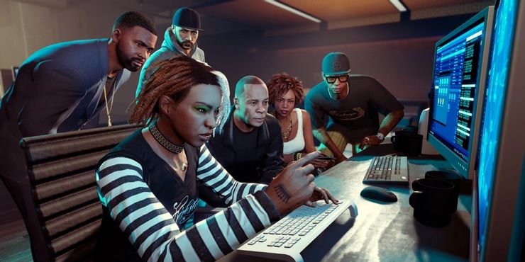 Es GTA Online multiplataforma 2 El rol de Dr Dre en GTA Online se mantuvo.5