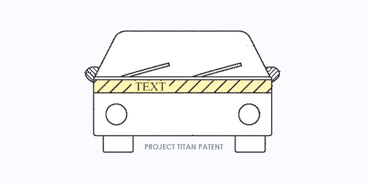 La patente de Apple Car revela un sistema de advertencia externo cuando se conduce solo 2 La patente de Apple Car revela un sistema de advertencia.5