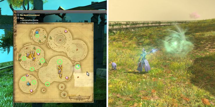 Ubicaciones actuales de Elpis Aether en FFXIV Endwalker 2 Ubicaciones actuales de Elpis Aether en FFXIV Endwalker.5