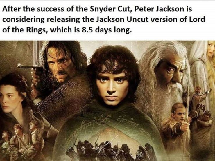 El vigésimo aniversario de The Fellowship Of The Ring: 10 memes que te harán llorar de risa 4 1642399213 136 El vigesimo aniversario de The Fellowship Of The Ring 10.5