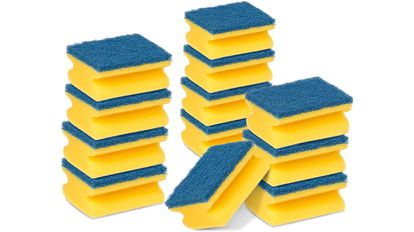 Cómo limpiar, quitar manchas y dar brillo a ollas y sartenes para que luzcan como el primer día 4 Aptos para utensilios de cocina antiadherentes y de vidrio, y con un diseño que protege las uñas.