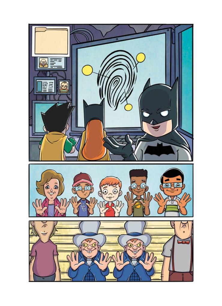 La nueva novela gráfica de Batman permite a los jóvenes lectores ayudar a resolver un misterio 4 1643049733 877 La nueva novela grafica de Batman permite a los jovenes.5