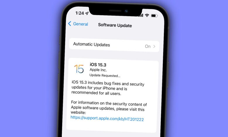 Actualice su iPhone a iOS 15.3 ahora mismo para corregir este enorme error de Safari