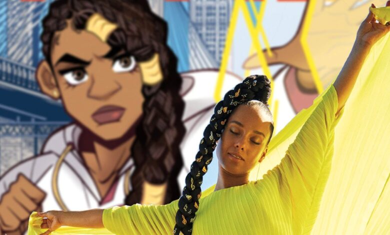 Alicia Keys adaptará Girl on Fire a una novela gráfica sobre un adolescente psíquico 1 Alicia Keys adaptará Girl on Fire a una novela gráfica sobre un adolescente psíquico