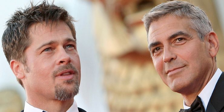 Brad Pitt y George Clooney redujeron su salario para estrenar una nueva película en los cines 2 Brad Pitt y George Clooney redujeron su salario para estrenar.5