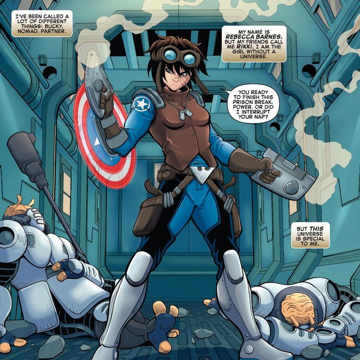 Cada Universo Marvel tiene un Capitán América (y no es Steve Rogers) 2 Cada Universo Marvel tiene un Capitan America y no es.5