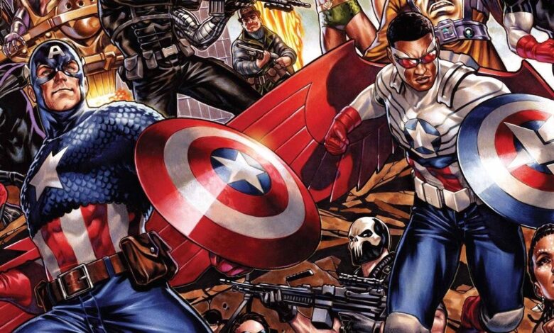 Capitán América se relanza como dos series con el regreso de Sam Wilson 1 Capitán América se relanza como dos series con el regreso de Sam Wilson