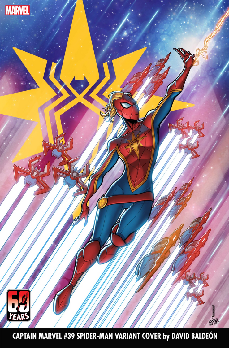 Capitana Marvel se convierte en Spider-Man en una impresionante portada de Marvel 2 Capitana Marvel se convierte en Spider Man en una impresionante portada.5