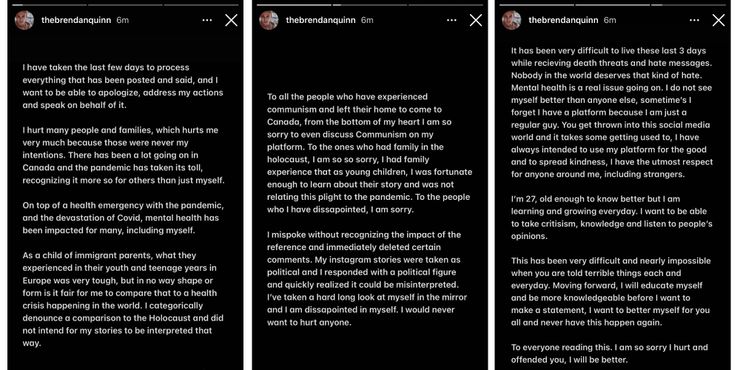 Despedida de soltera: Brendan S. se disculpa por comentarios racistas y contra las vacunas 2 Despedida de soltera Brendan S se disculpa por comentarios racistas.5