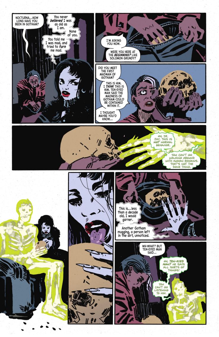 El cómic más oscuro de DC, Arkham City, captura la difícil situación de los trabajadores de la salud 2 El comic mas oscuro de DC Arkham City captura la.5