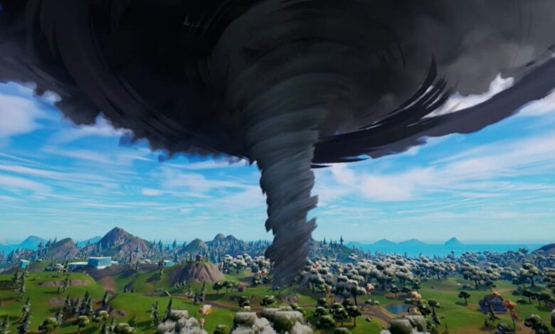 El nuevo clima dinámico de Fortnite agrega rayos y tornados 1 El nuevo clima dinámico de Fortnite agrega rayos y tornados