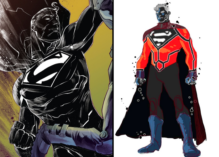 El rediseño del Dios de la fuerza de Superman fue originalmente mucho mejor 2 El rediseno del Dios de la fuerza de Superman fue.5
