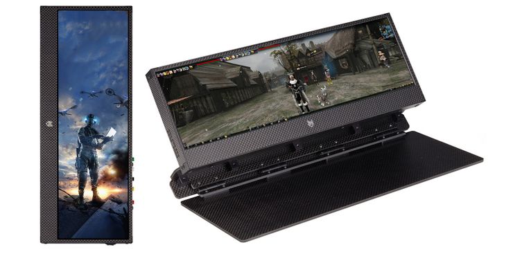 Este monitor ultracorto 4K se encuentra debajo de su monitor normal, pero ¿por qué? 2 Este monitor ultracorto 4K se encuentra debajo de su monitor.5