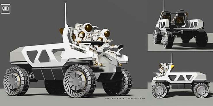 Estos nuevos vehículos lunares manejables fueron diseñados por GM y Lockheed Martin 2 Estos nuevos vehiculos lunares manejables fueron disenados por GM y.5