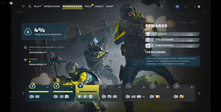 Extracción de Rainbow Six: Cómo desbloquear tecnología 2 Extraccion de Rainbow Six Como desbloquear tecnologia.5