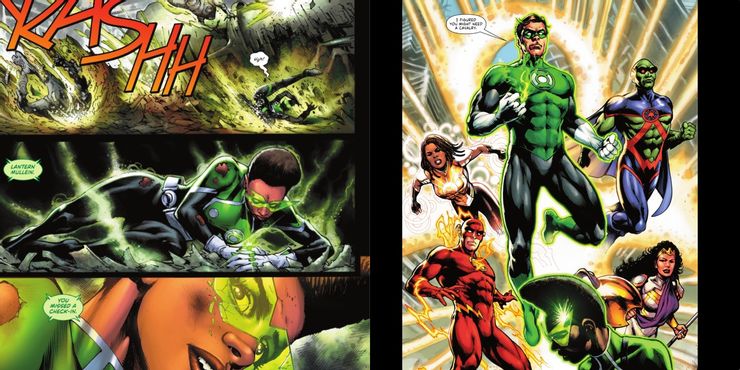 Hal Jordan finalmente regresa para salvar a los Green Lanterns 2 Hal Jordan finalmente regresa para salvar a los Green Lanterns.5