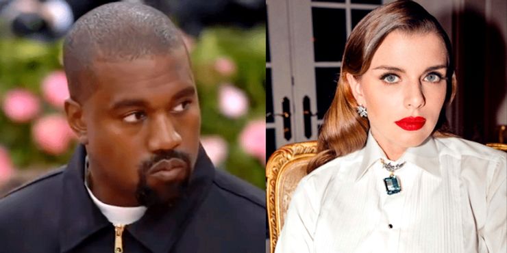 KUWTK: Kanye supuestamente controla a Julia Fox similar a Kim Kardashian 2 KUWTK Kanye West y Julia Fox supuestamente estan saliendo despues.5