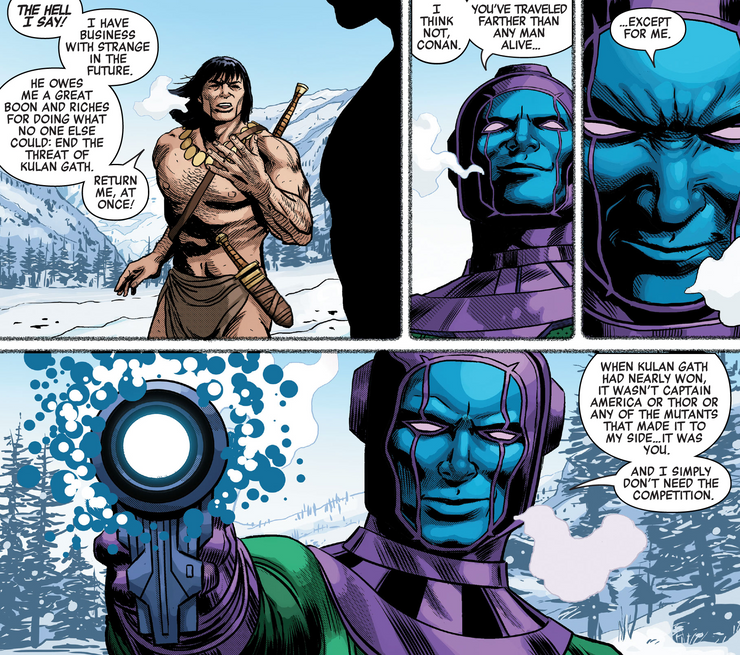 Kang The Conqueror nombra al único héroe impactante de Marvel en su nivel 2 Kang The Conqueror nombra al unico heroe impactante de Marvel.5