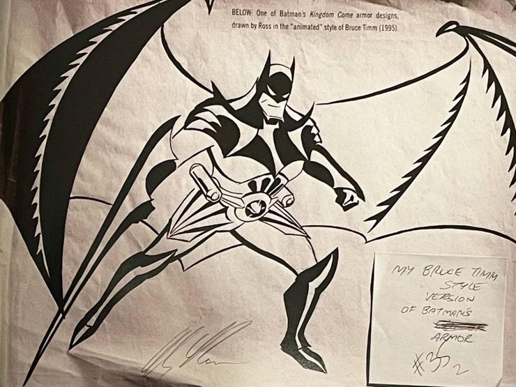 La armadura de Batman's Kingdom Come se ve aún mejor en el estilo de serie animada 2 La armadura de Batmans Kingdom Come se ve aun mejor.5