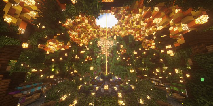 La impresionante construcción Yggdrasil de Minecraft es apta para los dioses 2 La impresionante construccion Yggdrasil de Minecraft es apta para los.5