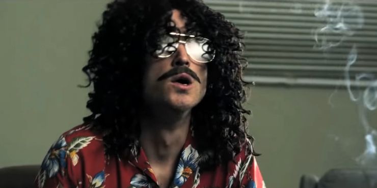 La película Weird Al de Daniel Radcliffe ya fue falsificada en 2013 por Aaron Paul 2 La pelicula Weird Al de Daniel Radcliffe ya fue falsificada.5