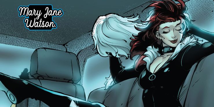 Mary Jane Watson acaba de convertirse en el nuevo gato negro de Marvel 2 Mary Jane Watson acaba de convertirse en el nuevo gato.5