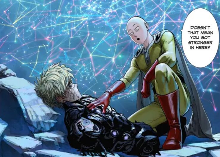 One Punch-Man: Saitama y Genos finalmente se reúnen en Epic Colored Page 2 One Punch Man Saitama y Genos finalmente se reunen en Epic.5