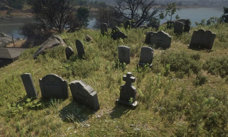 RDR2: Cemetery Creeping conduce a una conversación incómoda de NPC