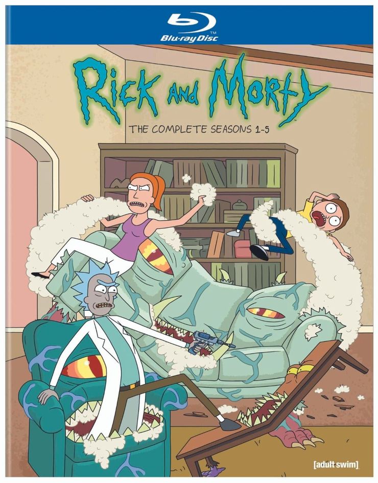 Rick & Morty Seasons 1-5 Box Set incluye póster exclusivo y escenas eliminadas 2 Rick Morty Seasons 1 5 Box Set incluye poster