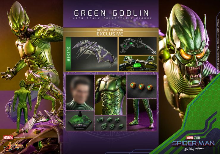 Spider-Man: No Way Home Green Goblin obtiene figura de acción detallada de Hot Toys 2 Spider Man No Way Home Green Goblin obtiene figura de accion.5