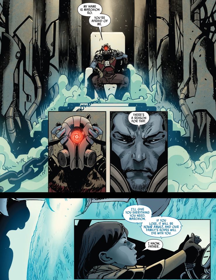 Star Wars: El nuevo villano Marchion Ro tiene un origen para rivalizar con los Sith 2 Star Wars El nuevo villano Marchion Ro tiene un origen.5