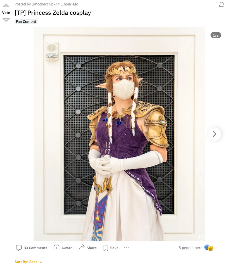 Zelda: Twilight Princess Cosplay es verdaderamente mágico Regalia 2 Zelda Twilight Princess Cosplay es verdaderamente magico Regalia.5
