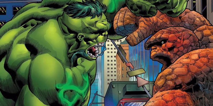 La forma más oscura de Thing decidió si alguna vez puede vencer a Hulk 2 La forma mas oscura de Thing decidio si alguna vez.5