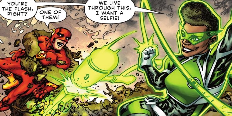 The New Green Lantern es en realidad un gran fanático de otro héroe de DC 2 The New Green Lantern es en realidad un gran fanatico.5