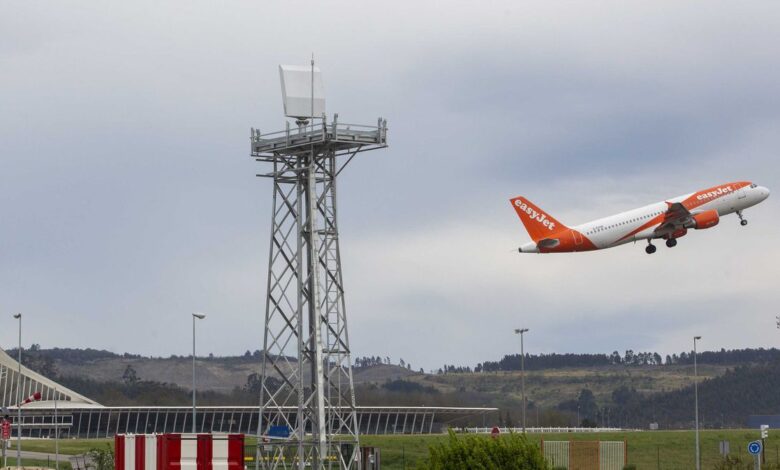 El aeropuerto de Bilbao se protege de la amenaza de los buitres para los aviones 1 1648195333 El aeropuerto de Bilbao se protege de la amenaza de