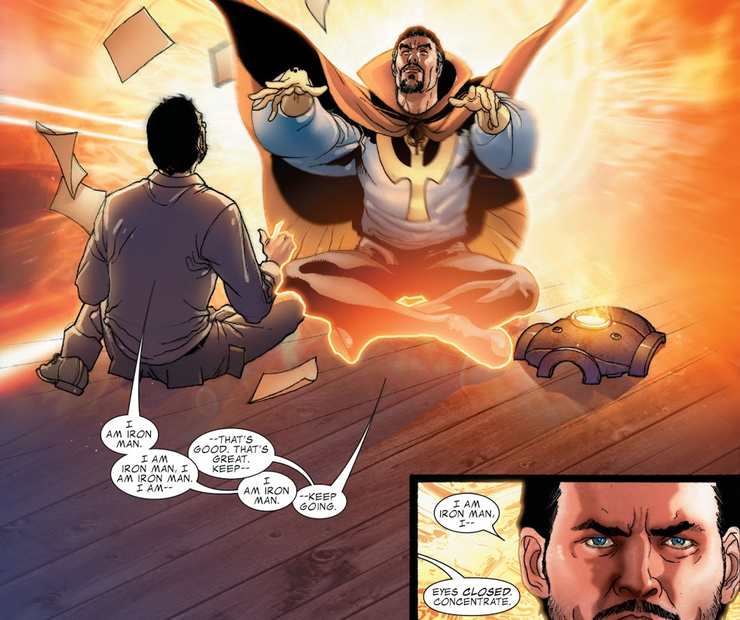 Doctor Strange usó la línea más icónica de MCU para resucitar a Iron Man 2 Doctor Strange uso la linea mas iconica de MCU para.5