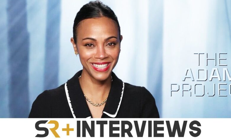 Entrevista a Zoe Saldana: El Proyecto Adam 1 Entrevista a Zoe Saldana: El Proyecto Adam