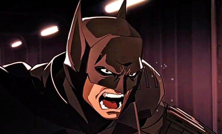 La escena de pelea inicial de Batman recreada en un impresionante video animado 1 La escena de pelea inicial de Batman recreada en un impresionante video animado
