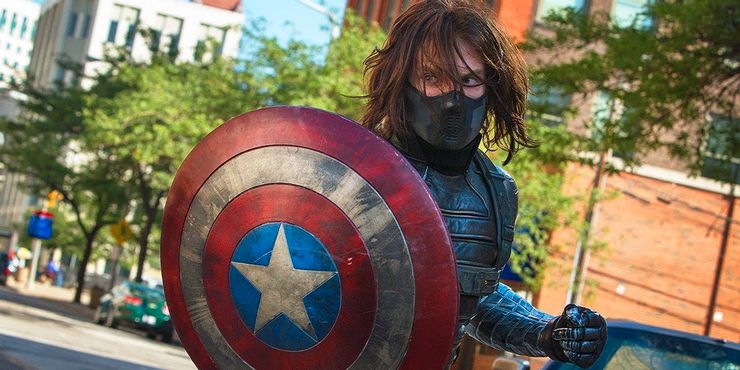 The Winter Soldier Stuntman analiza la escena de la pelea en la carretera de Steve y Bucky 2 The Winter Soldier Stuntman analiza la escena de la pelea.5