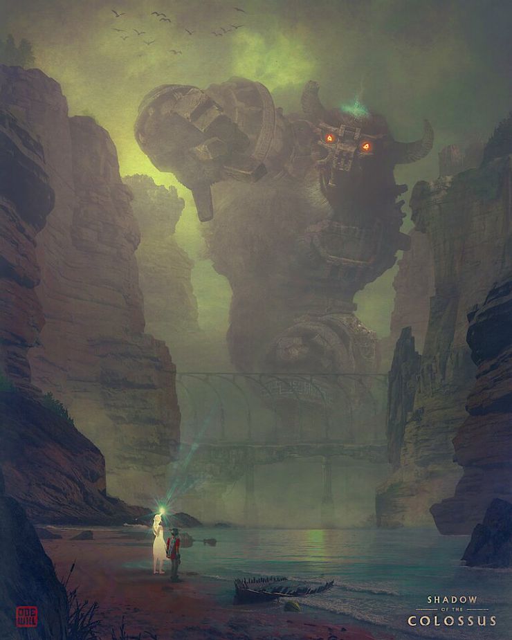 Shadow of the Colossus: 10 piezas de Fan Art que son tan mágicas como el juego 9 1651280616 377 Shadow of the Colossus 10 piezas de Fan Art que.5