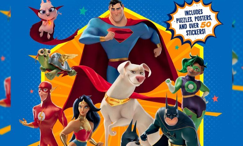 DC League of Super-Pets Merch da un primer vistazo a la Liga de la Justicia 1 DC League of Super-Pets Merch da un primer vistazo a la Liga de la Justicia