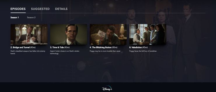 Disney+ trabaja para restaurar episodios misteriosamente desaparecidos de varios programas 2 Disney trabaja para restaurar episodios misteriosamente desaparecidos de varios programas.5