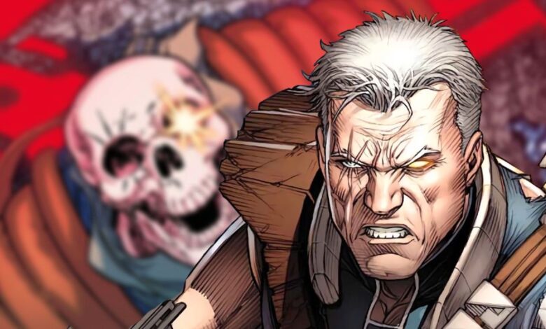 El arte de la portada roja de X-Men insinúa el horrible destino de Cable