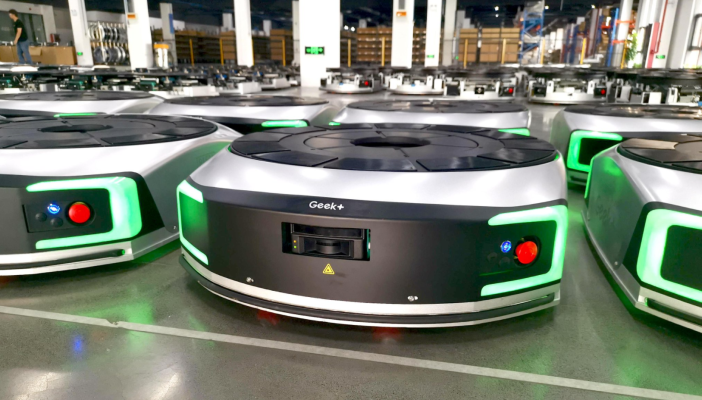 Geek+ recauda otros 100 millones de dólares para sus robots de almacén 1 Geek+ de China trae robots de almacén a EE. UU. a través de una asociación con Conveyco