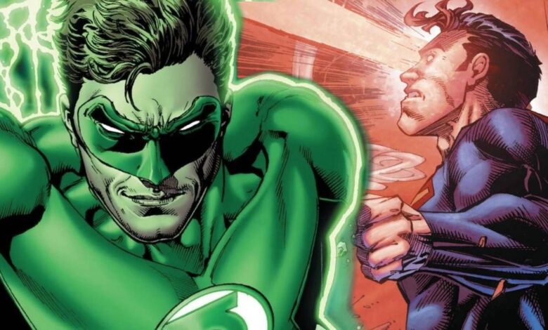 Green Lantern tiene el arma perfecta contra la visión de calor de Superman