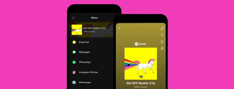 Los usuarios de Spotify ahora pueden compartir música y podcasts en Snapchat 1 Los usuarios de Spotify ahora pueden compartir música y podcasts en Snapchat