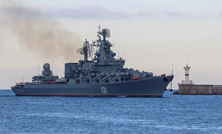 Rusia sufre otro revés militar con la explosión del buque insignia de su flota en el mar Negro 1 Rusia sufre otro revés militar con la explosión del buque insignia de su flota en el mar Negro