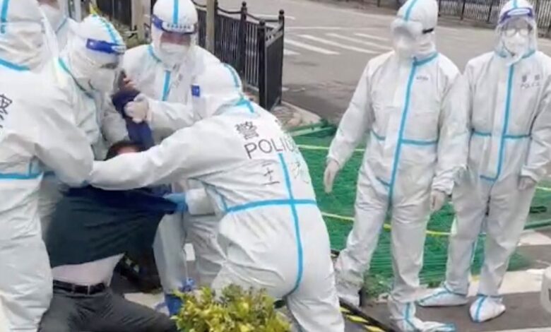 Shanghái, ciudad cerrada por covid: escenas de un confinamiento radical 1 Shanghai ciudad cerrada por covid escenas de un confinamiento radical